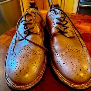 Ralph Lauren leather wingtips size 8 worn once